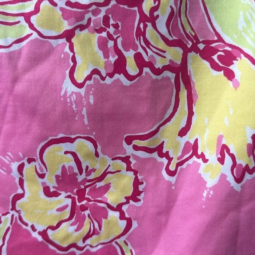 Lilly Pulitzer Size 8 Lynnie Skirt Hotty Pink Day Lynnie Scallop Hem